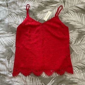 Mi Ami Floral Lace Cami